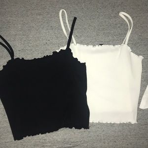 Top shop cropped cami set
